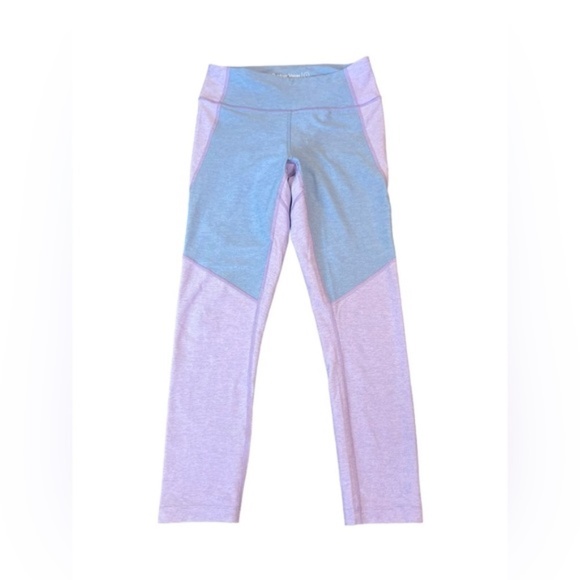 OUTDOOR VOICES Women TechSweat 3/4 Two-Tone Leggings Purple Blue Size Small - Picture 4 of 6